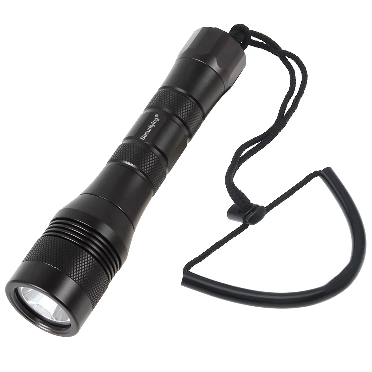 

SecurityIng DF08 IPX8 Waterproof Scuba Diving Flashlight Max 1050 Lumens 150m Underwater Dive Torch with 9 Degree Beam Angle