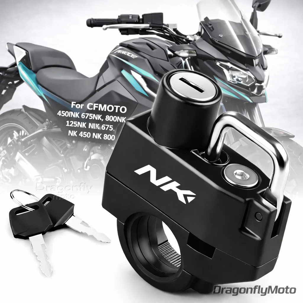 

Замок для мотоциклетного шлема для CFMOTO 450NK, 675NK, 800NK, 125NK, NK 675, NK 450, NK 800, противоугонное устройство для шлема