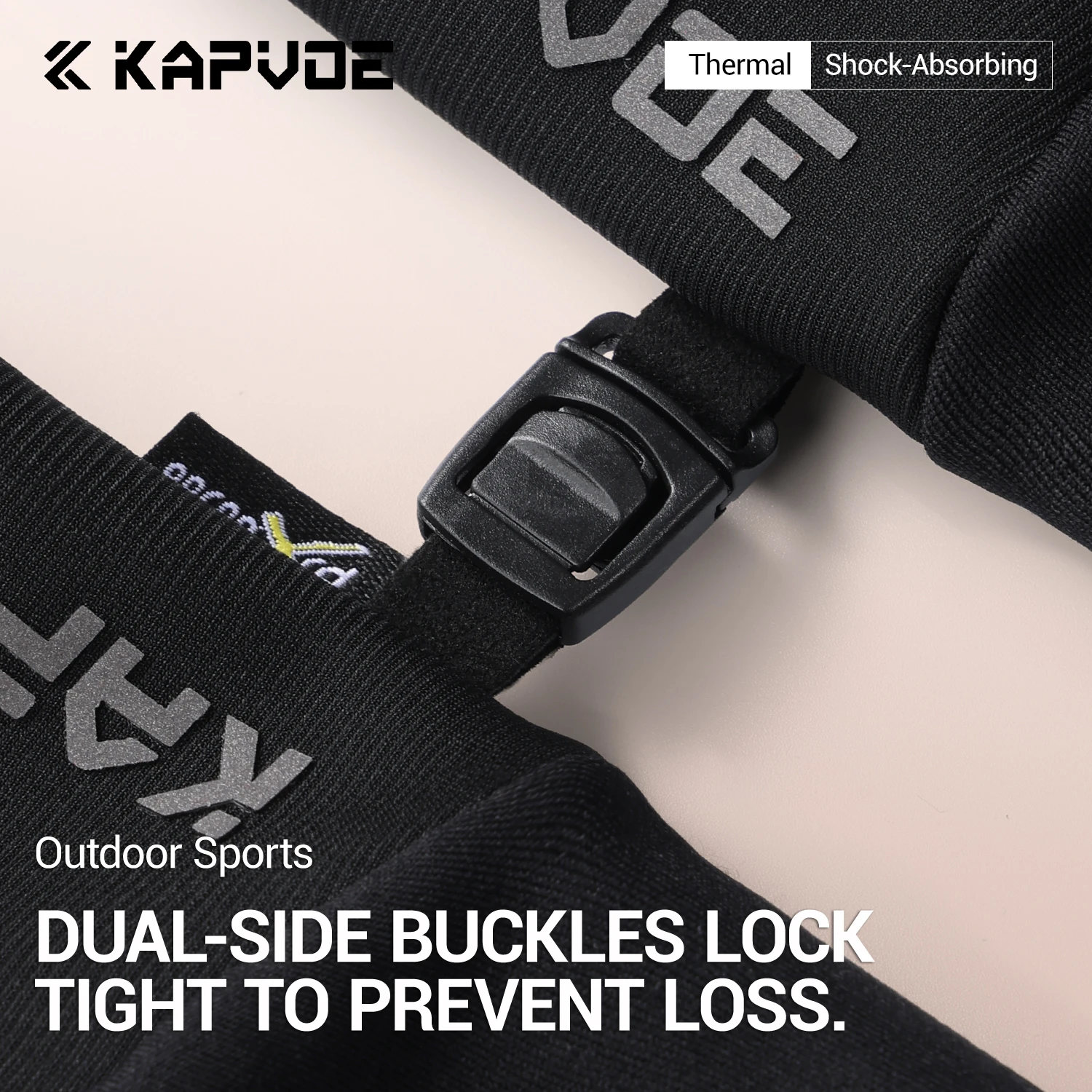 

Велоперчатки Kapvoe: Зимние, полнопалые, дышащие, с сенсорным экраном, для спорта, мотокросса, лыж, MTB, велосипедов и мотоциклов