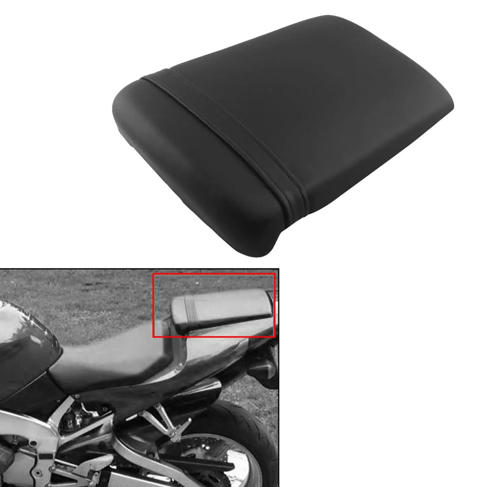 

Rear Seat Passenger Cushion Durable Replace for Yamaha Yzf R1 1998-1999