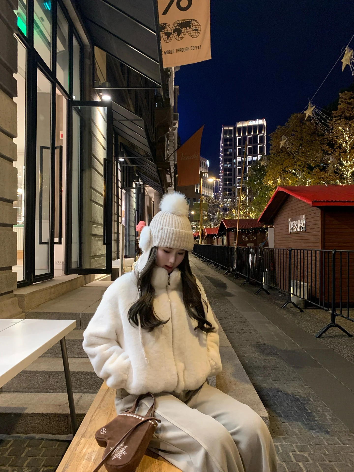 

Женское пальто ChubbyGirl Rio из искусственного меха, экологичное, теплое, милое, из полиэфирного волокна, на молнии