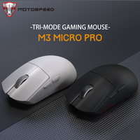 Motospeed Darmoshark M3 Micro PRO  Wireless Mouse PAW3950 8K  Tri Mode Gaming  Macro Mouse 30K DPI Lightweigh Mice For Laptop