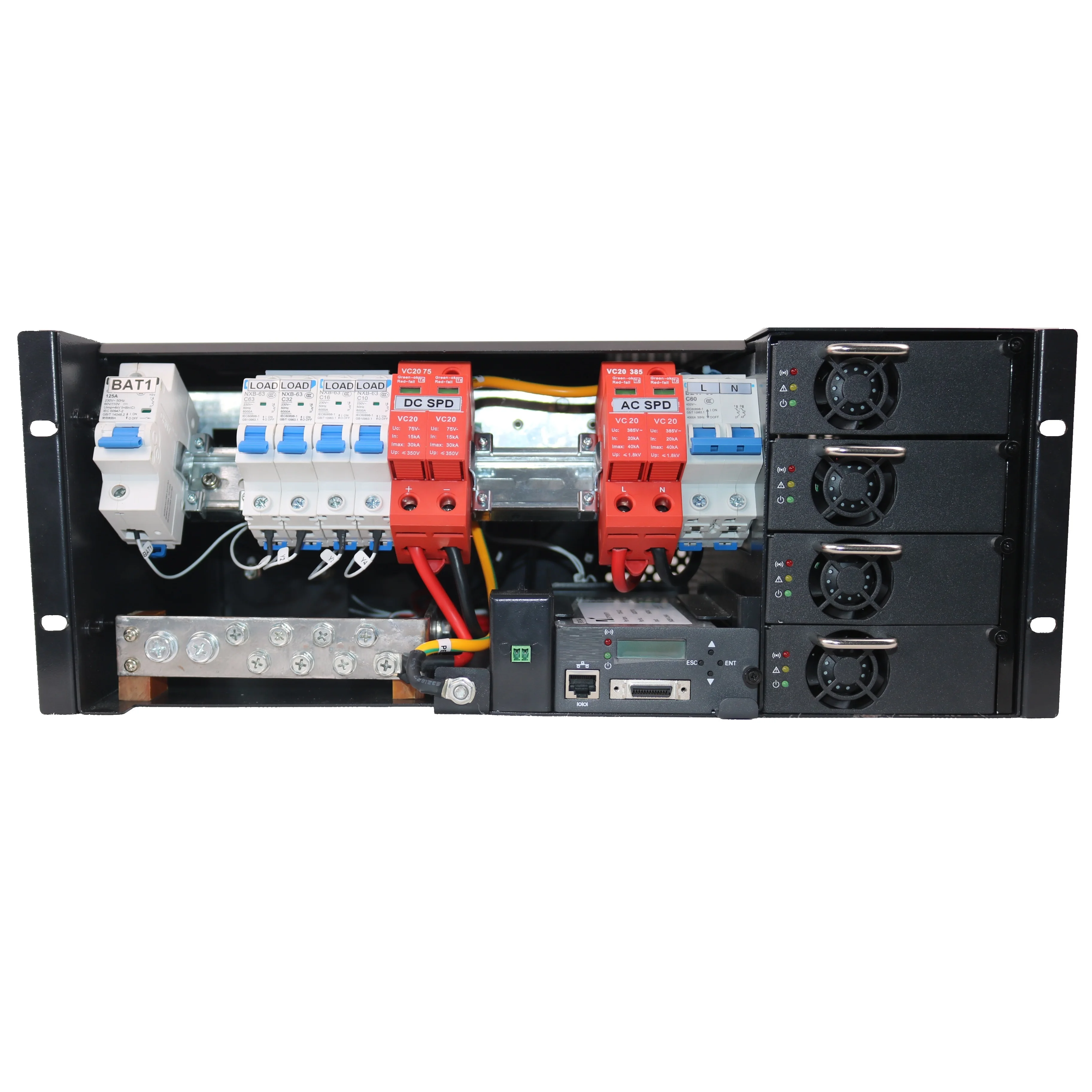 TLF 120A مقوم الاتصالات 220VAC / 380VAC إلى 48VDC Flatpack Switch Power Supply #2