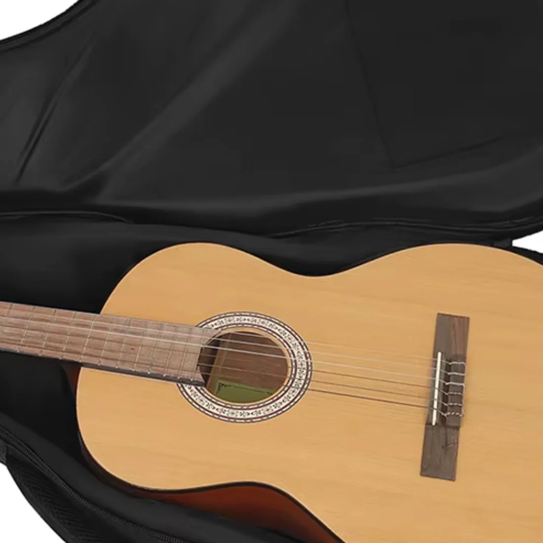 

40/41-дюймовая сумка для гитары из ткани Оксфорд, рюкзак для акустической гитары с двойными ремнями, водонепроницаемая утолщенная мягкая сумка для гитары, часть гитары