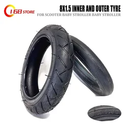 8 inch Motorized scooter baby stroller   tire 8x1.50 inner outer tube  8* 1.5   accessories