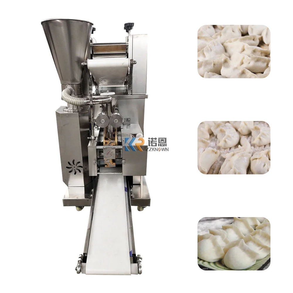 Máquina de bolinho de tamanho pequeno de aço inoxidável Samosa faz máquina automática de embalagem de bolinho