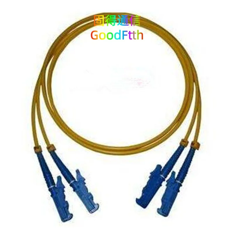 Fiber Patch Cord E2000 to E2000 UPC SM Duplex Cable Jumper GoodFtth
