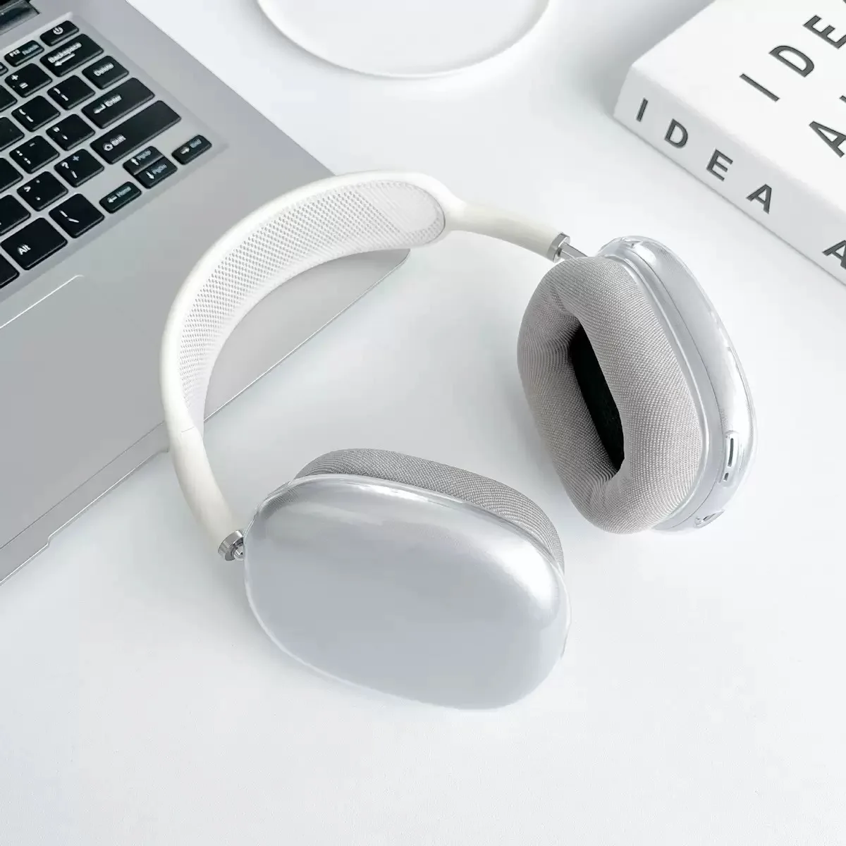 Für AirPods Max Transparente Hülle Weiche TPU Anti-Scratch Cover Sleeve Schutzhüllen Für Apple AirPods Max Kopfhörer Zubehör – Detail 6