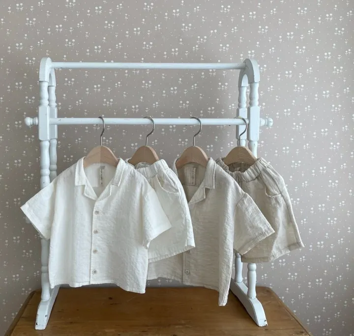 Summer Clothing Set Korean Baby Boys Girls Leisure Clothing Set Kids Cotton Short Cotton Clothes Set Summer