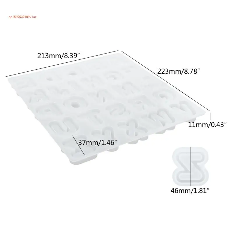 ตัวอักษรตัวอักษร แม่พิมพ์ซิลิโคนเรซิน Shaker แม่พิมพ์ DIY จี้พวงกุญแจเครื่องประดับทำเครื่องมือ DIY CRAFT