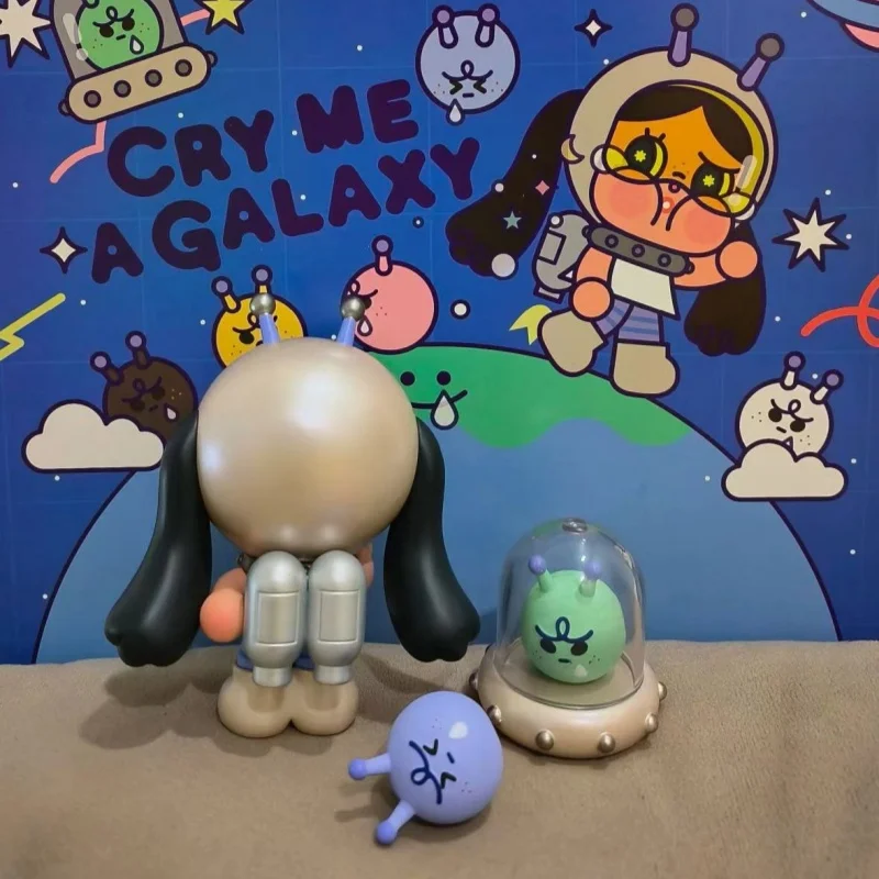 تايلاند المحدودة حقيقية صندوق أعمى Crybaby صرخة لي غالاكسي الشكل لطيف دمية Crybaby نموذج جمع عيد الحب لعبة الهدايا