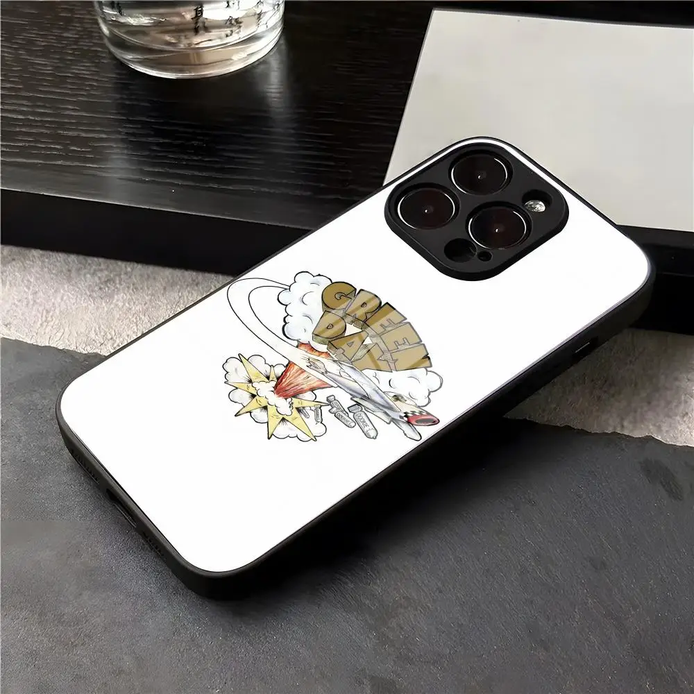 G-Green Dagband Telefoonhoesje voor IPhone 17 Air 16 E Pro Max 15 14 13 Mini 12 Pro 11 Max Plus Zwart Glas Cover