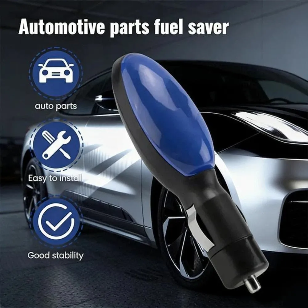 12 V Plug And Play Plug-and-Play Fuel Saver Universal Fit Blue Gas Saver Device Portable Energy Economy Device Car Maintenance