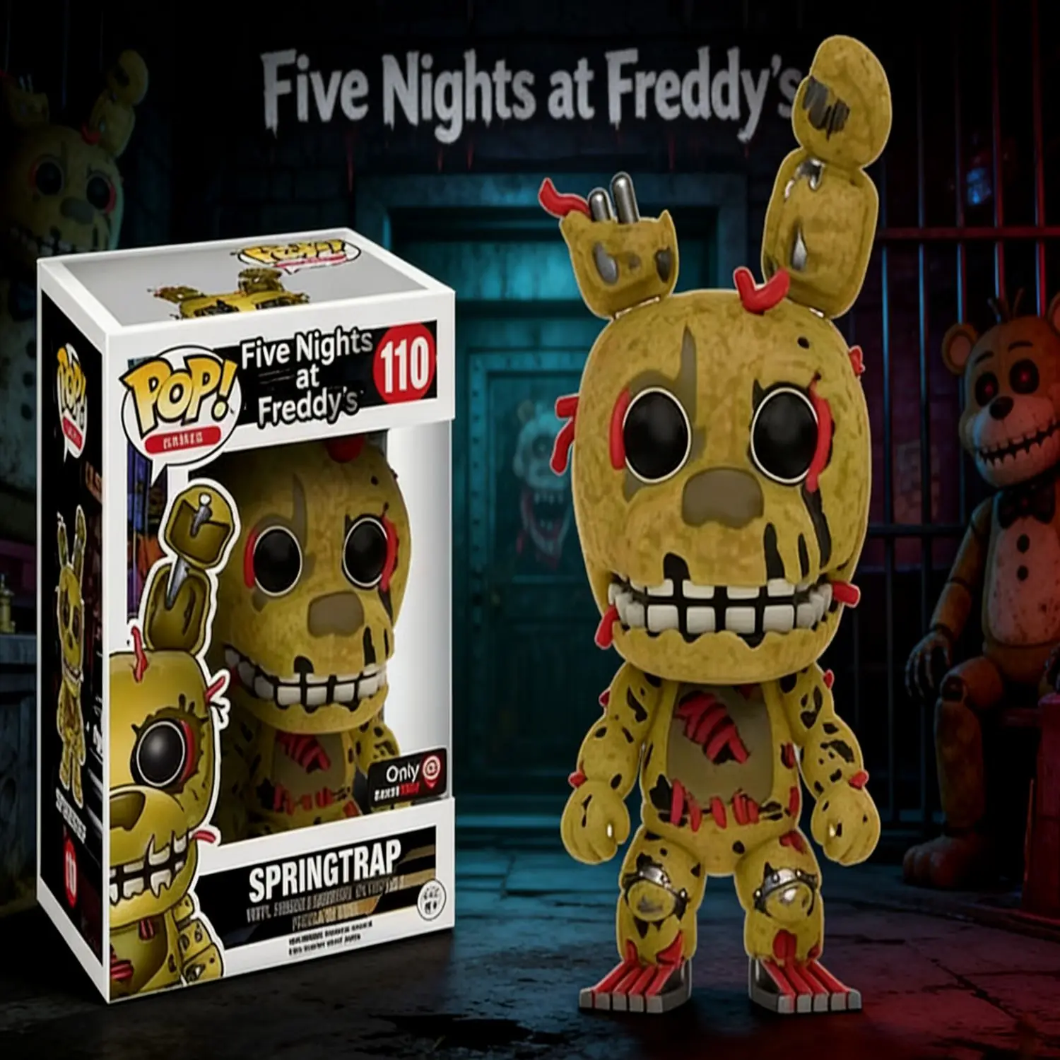 FUNKO POP Five Nights At Freddy's 919 SUN MOON 106 Freddy 108 Chica 107 Figuras de Vinilo de Acción, Juguetes, Regalos, Muñecas Coleccionables