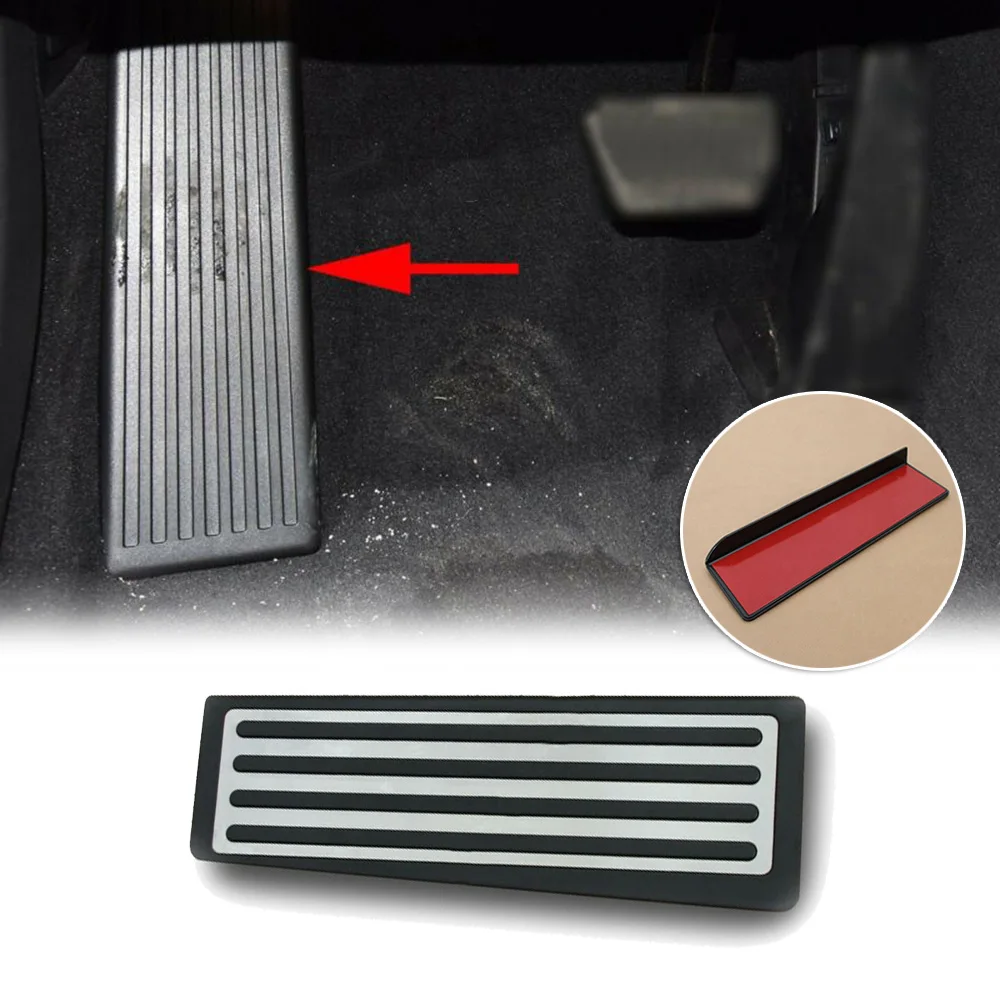 Overlay Footrest Cover Dead Pedal Foot Rest Upgraded Sport Cover NO DRILL For Volvo for s60 for v60 for s90 for v90 High quality