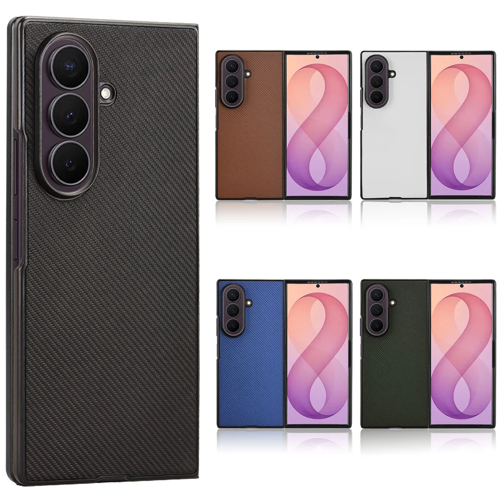 For Samsung Galaxy Z Fold 8 Ultra 5G Luxury PU Leather Hard Back Cover ShockProof Case For Samsung Z Fold 8Ultra Phone Coque