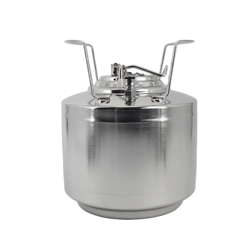 304 Stainless steel Nitrogen coffee pot Beer Keg Ball lock Pressurize Growler Beer Dispenser Home Brew Beer Brewing Craft barrel