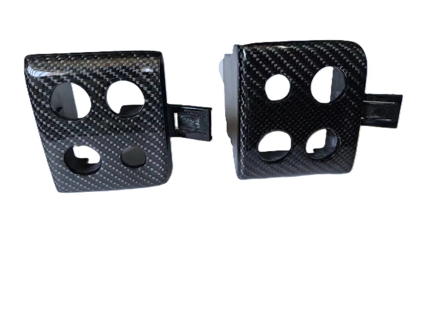 Mase Quattroporte Masera Quattroporte GTS زر التحكم في السرعة من ألياف الكربون المعدلة لوحة الكسوة متعددة الوظائف