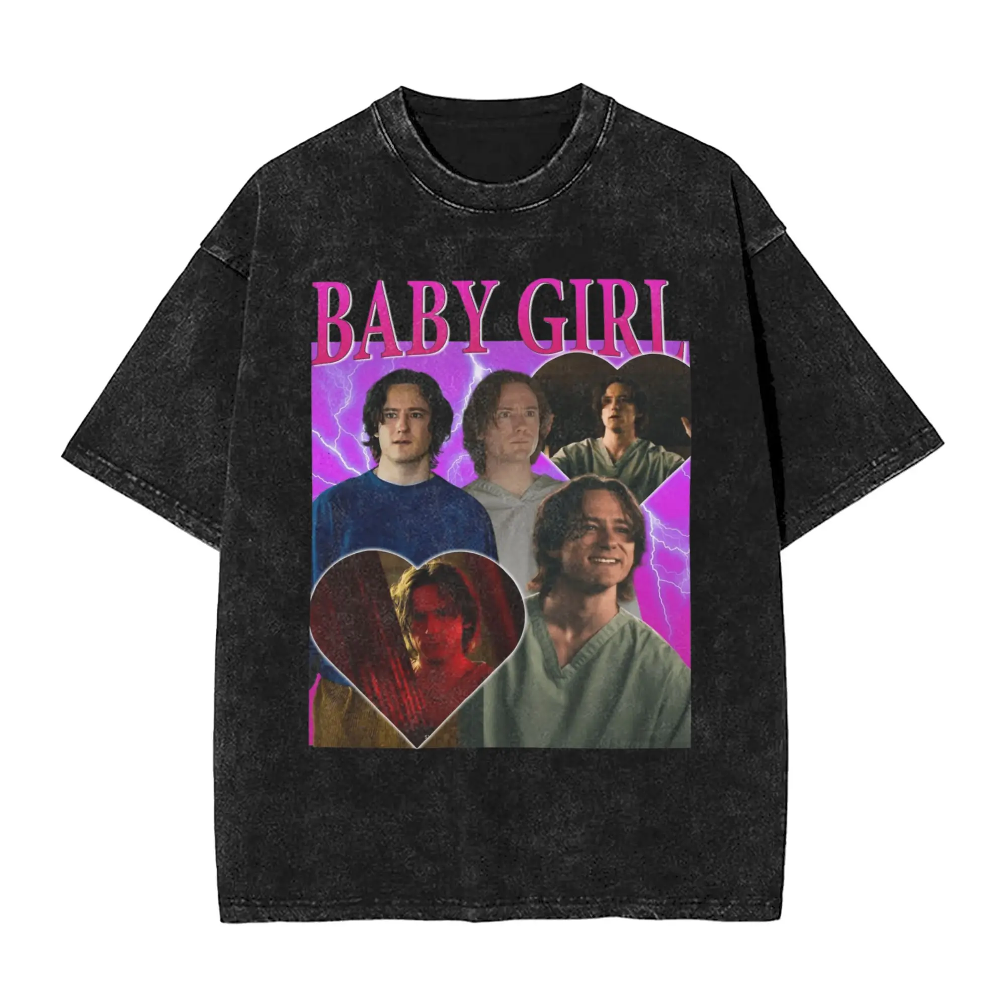 طفلة لويس بولمان مثل روبرت رينولدز تي شيرت موضة تي شيرت قصير الأكمام الجمالية التي شيرت الصيف القطن تنفس المحملة