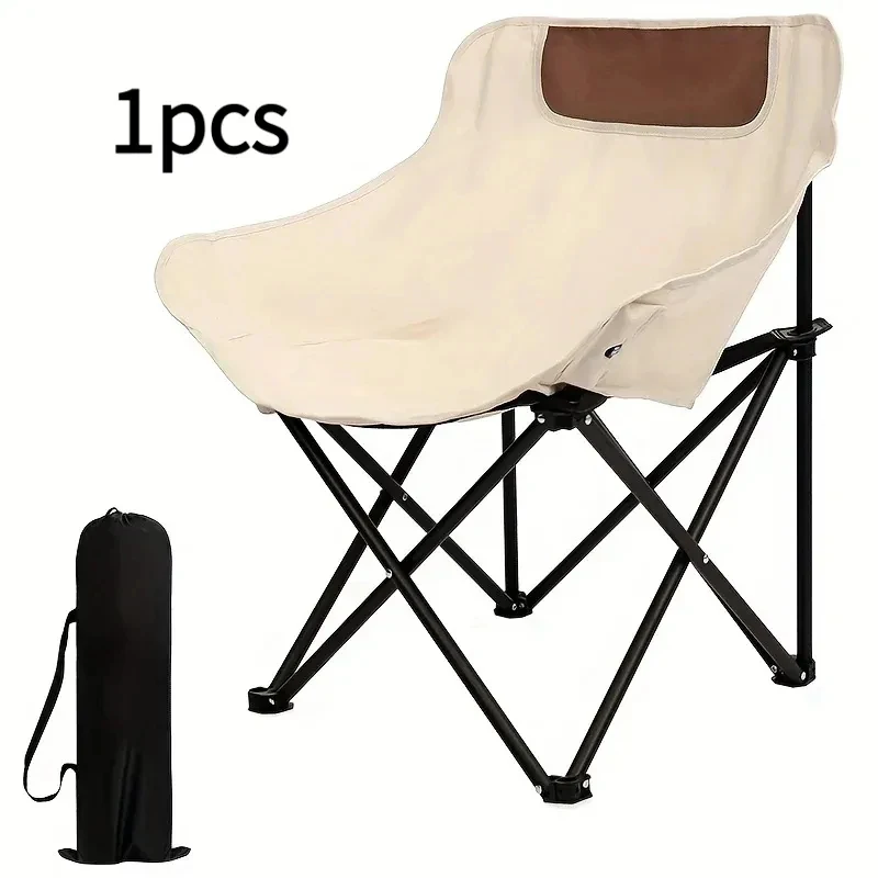 Outdoor Folding Camping Chair, Ultra Light Portable Seat for Picnic, Fishing, Hiking, Camping & Travel, Easy to Carry Chair