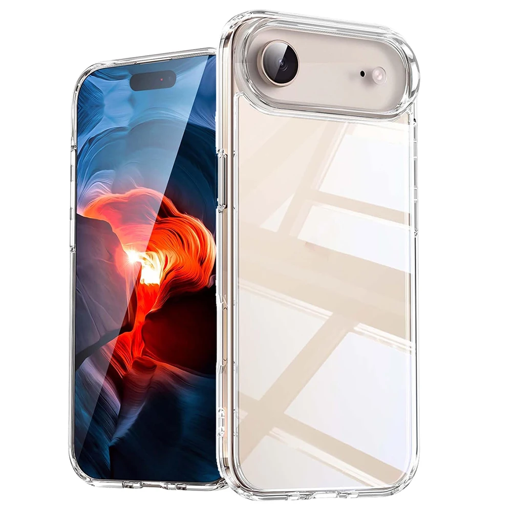 

Ударопрочный 3D-чехол с воздушной подушкой для iPhone 17 Pro Max, гибридный жесткий чехол для iPhone 17 Pro Max, мягкий чехол для iPhone 17 Air