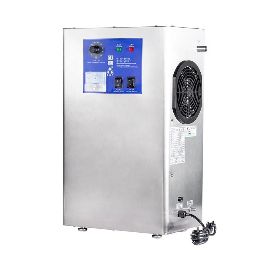 Aquaculture Ozonator 20g/h Fish Ponds Swimming Pool Water Treatment Air Purifier Ozone Generator 5g/h to 100g/h