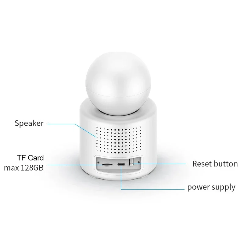 Imagem -06 - Xiaomi-câmera de Chamada de Vídeo Wi-fi Babymonitor Segurança Doméstica Câmera ip Chamada de Voz Bidirecional Rotação de 360 Graus o Bebê Idoso