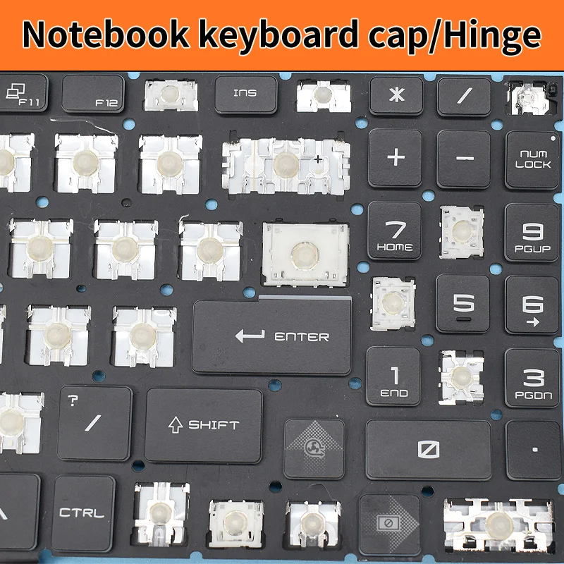 Replacement Key Cap Hinge For MSI Crosshair 15 A11U 15-A11UCK A11UDK A11UEK MS-1581 Gaming Laptop Keyboard KeyCap - view 5