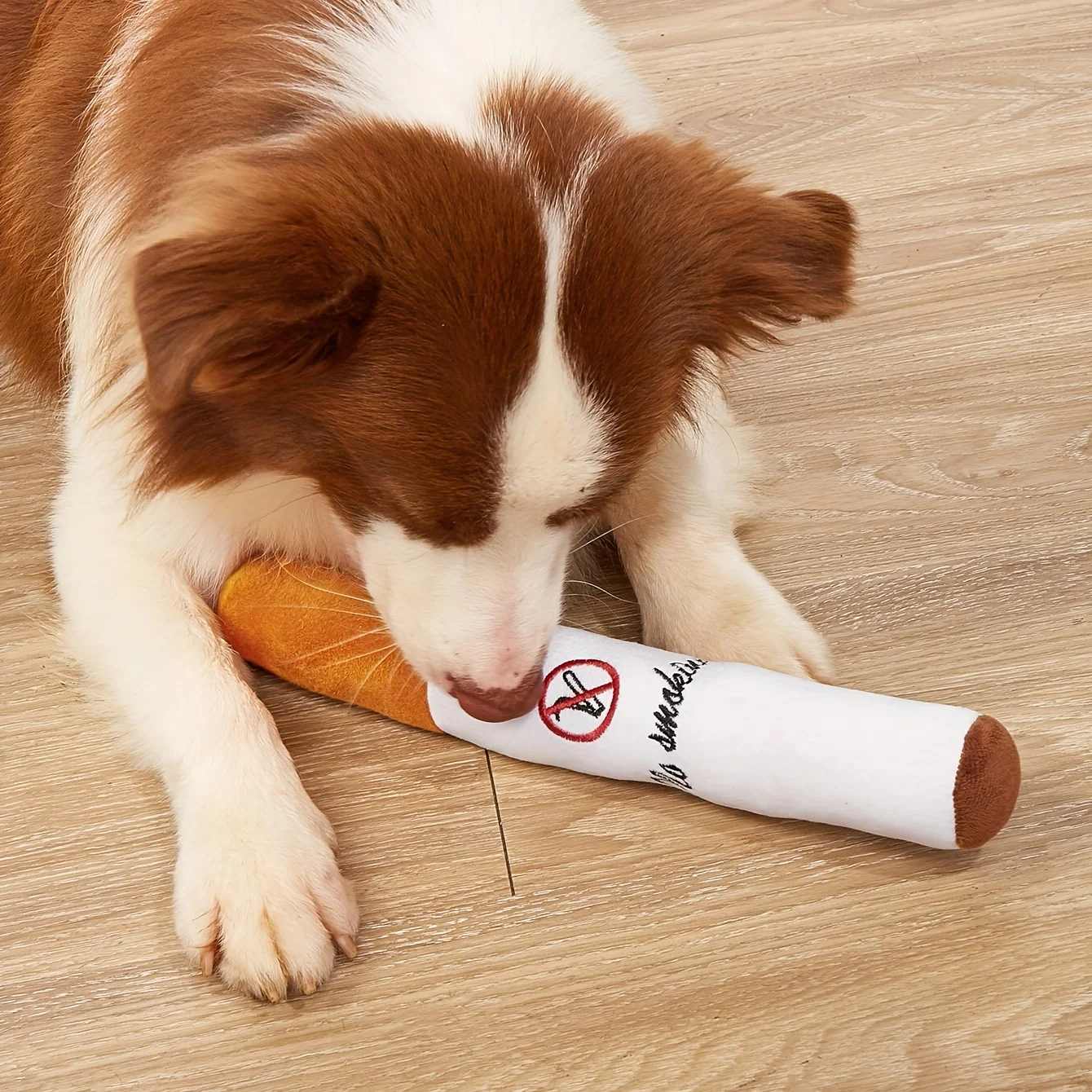 Cigarette Design Pet Plush Toy, \