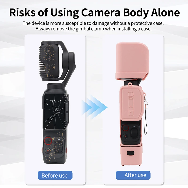 For Insta360 Luna Ultra Camera Silicone Case Lens Screen Dustproof Protector Cover LUNA ULTRA  Anti-scratch Soft Shell Accessory