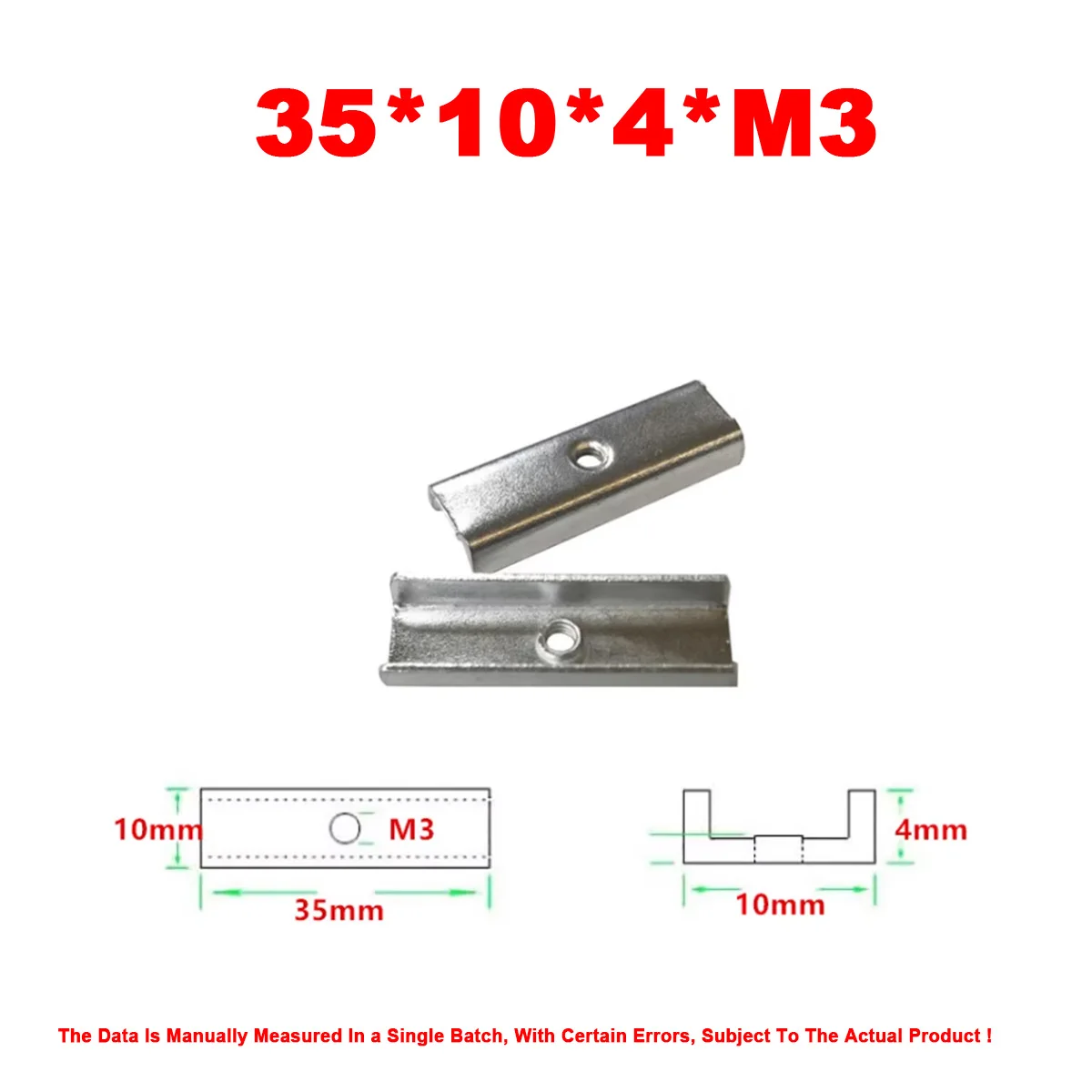Variant: 20pcs 35X10X4XM3