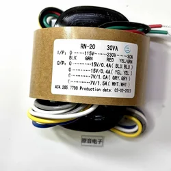 銅製プリアンプデコーダー,rコアトランス,イヤホン,dacオーディオ電源,230v〜2x15v,2x7v,30w,r20