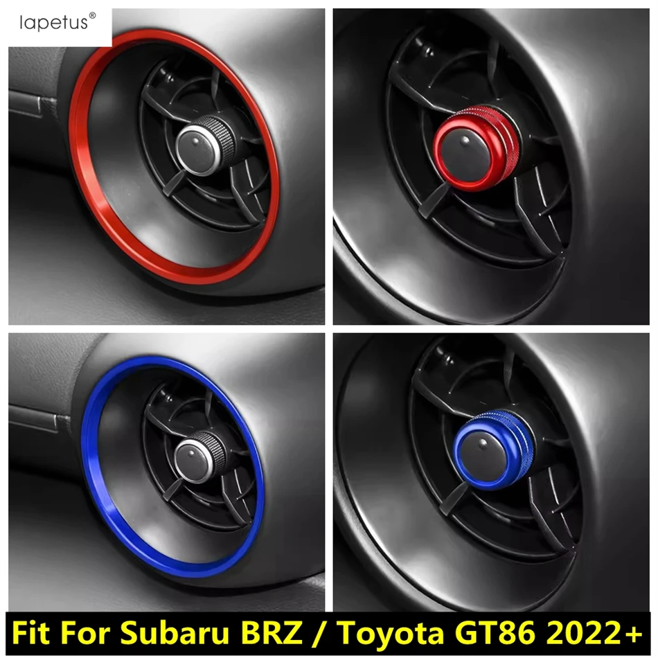 

Car Dashboard Side Air Conditioning AC Outlet Vent Ring Decoration Cover Trim Accessories For Subaru BRZ / Toyota GT86 2022-2024