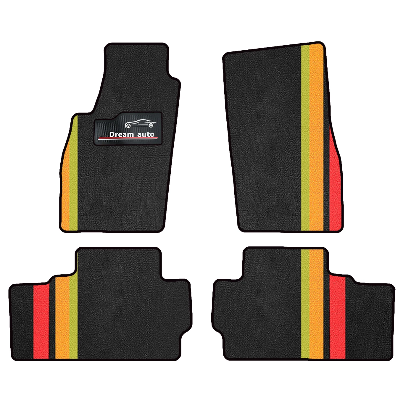 

For Nissan Patrol Armada 2010-2024 Y62 MK6 5seat Car-Specific Mats Floor Mats Waterproof Non-Slip Car Mats With Buttons Full Set
