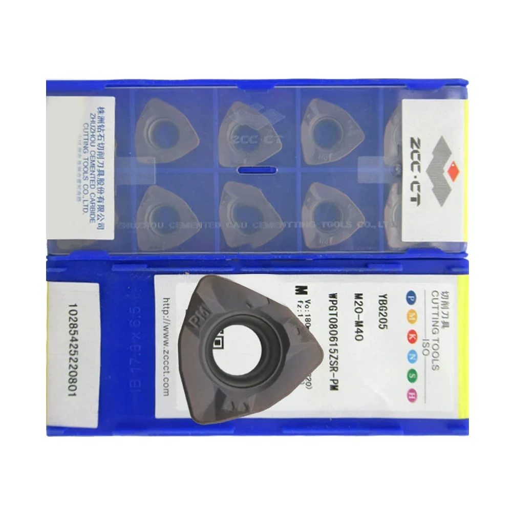 

HUAZHICHUN WPGT080615ZSR YBG205 Carbide CNC Lathe Thread Turning Inserts For Thread Turning Toolholder