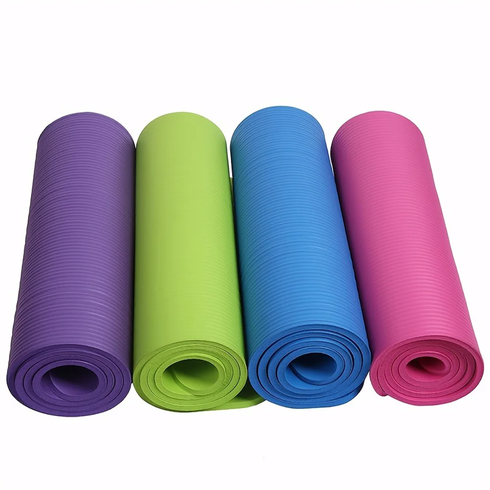 15/10MM Larger Thick High Quality NBR Yoga Mats Anti-slip Blanket Sport Health Lose Weight Fitness Exercise Pad Women Mat 183CM