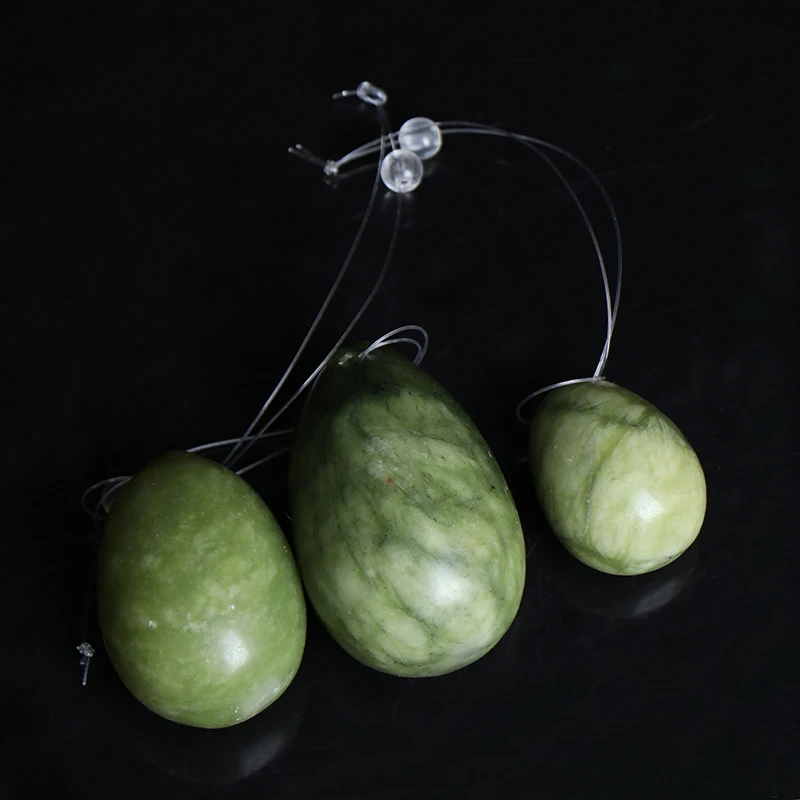 New Natural jade Egg Women Pelvic Floor Muscle Exercise Tightening Vaginal Ball