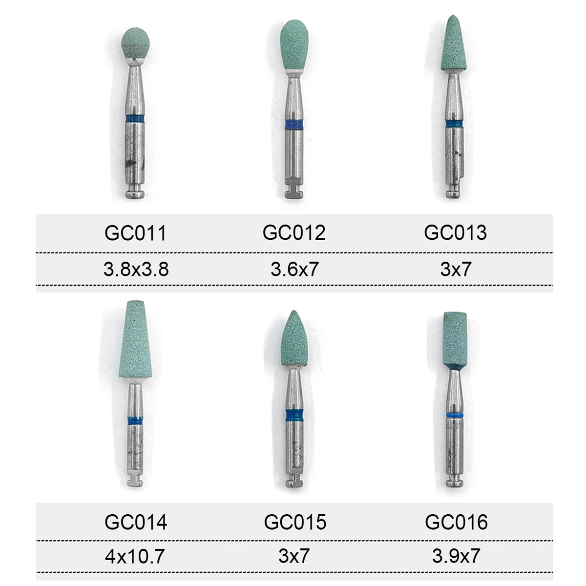 Szlifierka do laboratorium dentystyczne ceramiczna polerka diamentowa RA2.35 głowica do polerowania szlifowanie zgrubne produkty dentystyczne