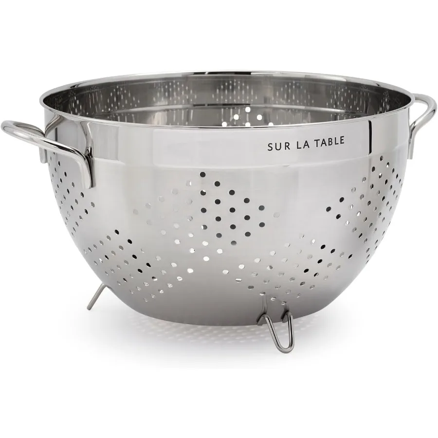 

Stainless Steel Colanders, Silver