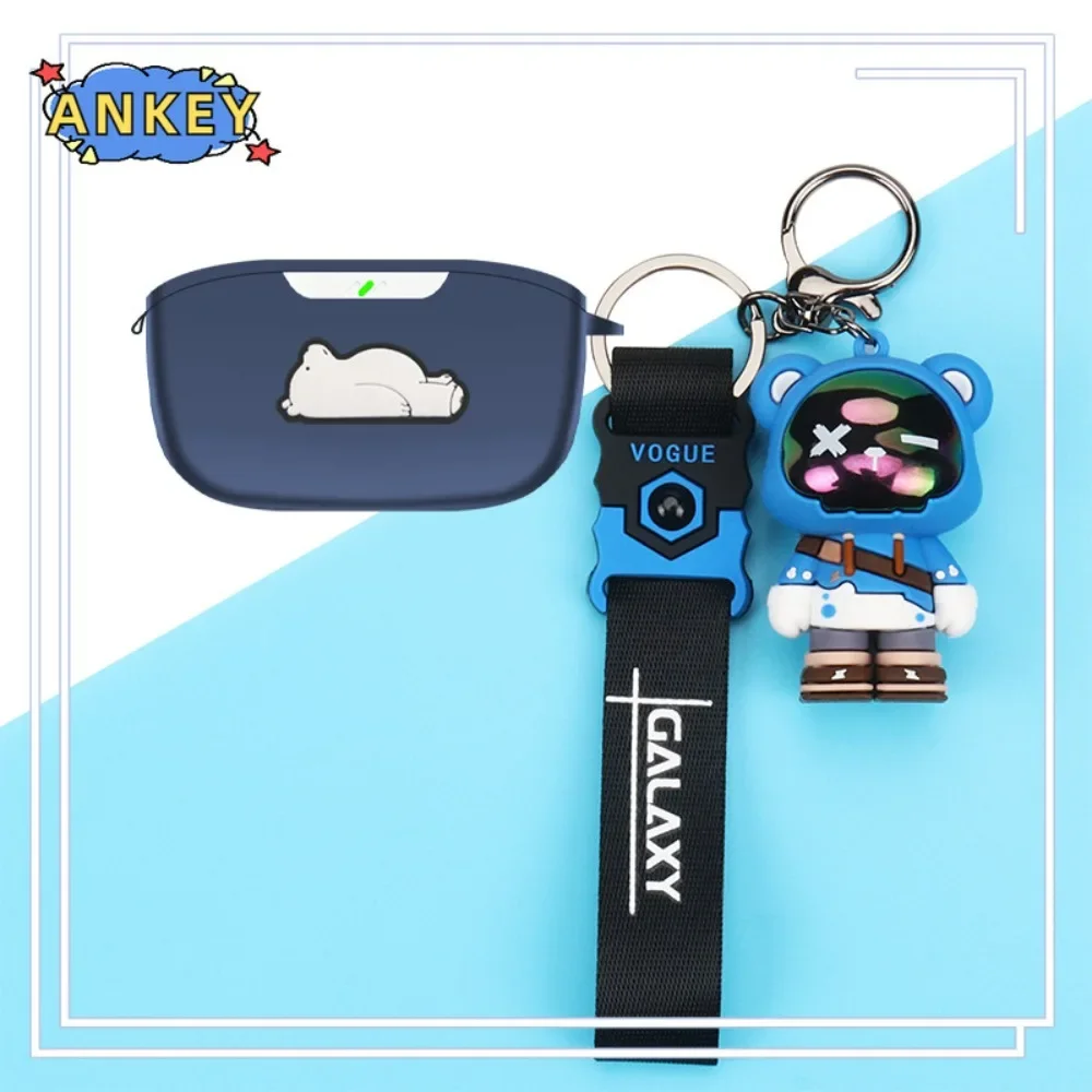 Case for JBL Wave Buds 2 Protective Silicone Cute Cartoon Covers Wireless Earbuds Shell TWS Headphone Portable