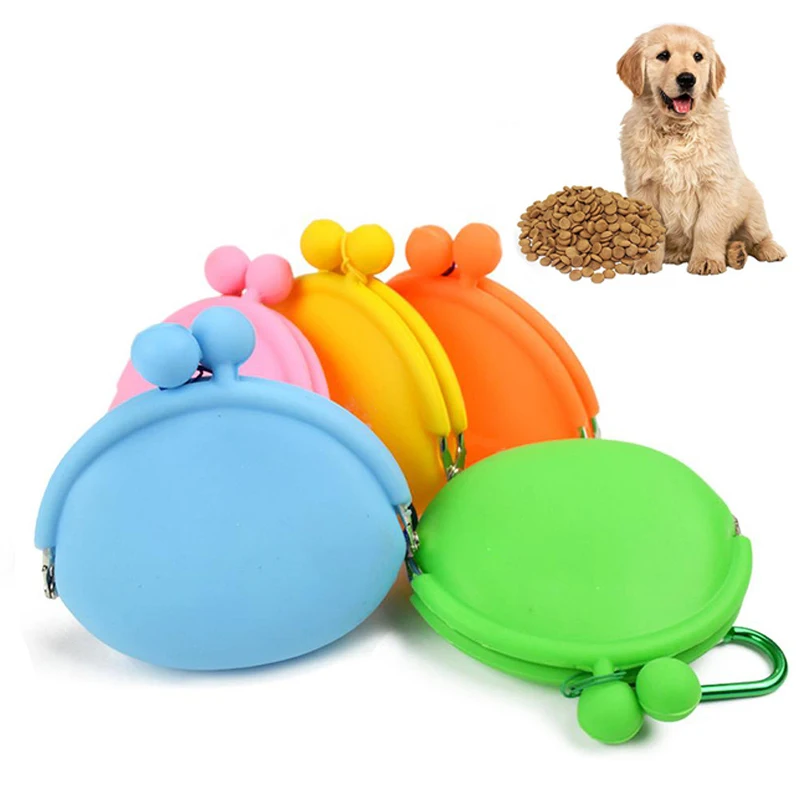 Pet Dog Train Food Snacks Pockets Bag Walking Dog Training Food Storage Waist Pet Travel Outdoor Product Dog Treat Bag