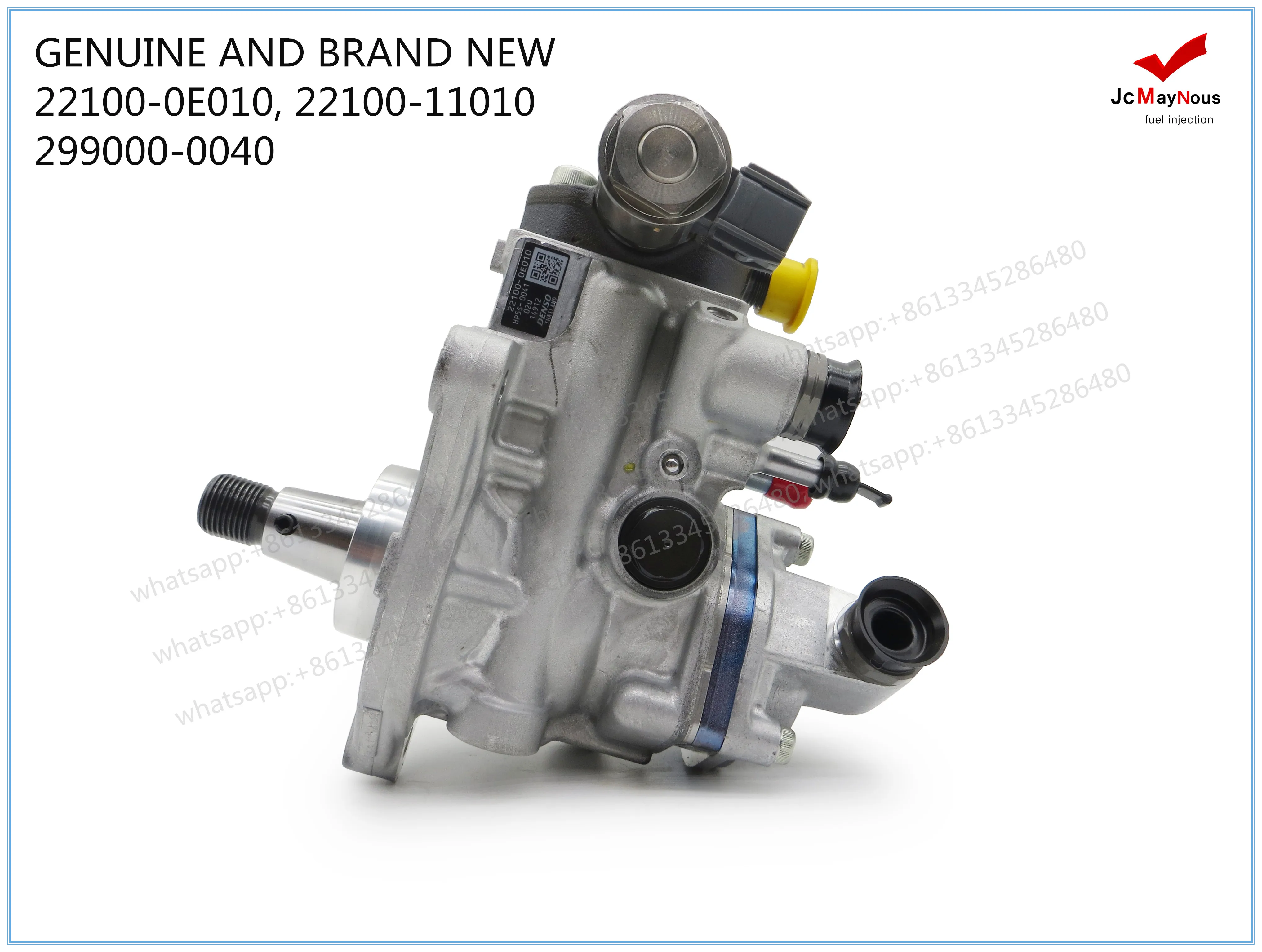 GENUINE AND BRAND NEW 1GD, 2GD HP5 FUEL PUMP 22100-0E010, 22100-11010, 299000-0040 FOR TOYOTA 1GD, 2GD FTV 2.8L ENGINE