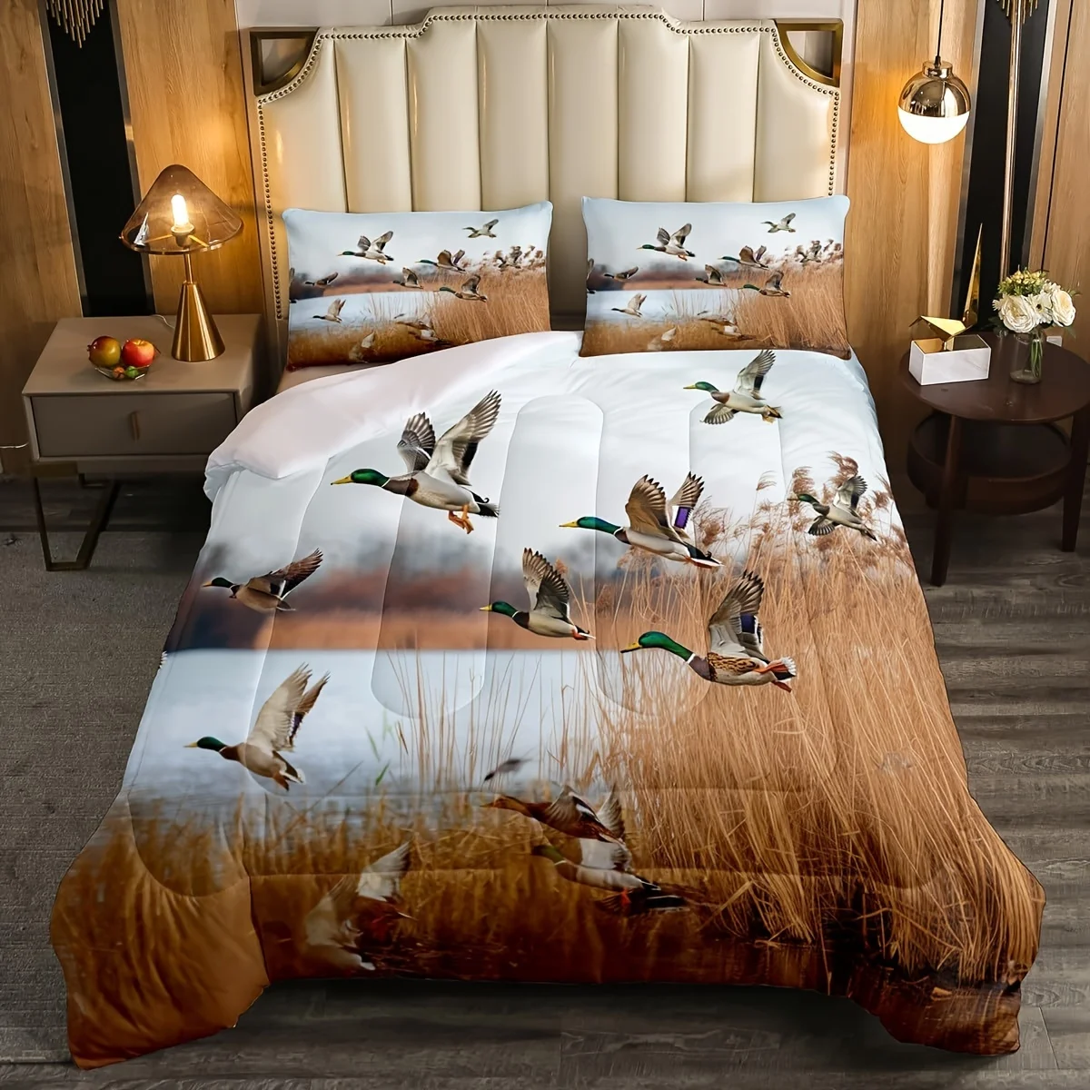 Natürliche Landschaft Bettwäsche Set 3D Gedruckt Bettbezug Set Weiche Einzel Twin Doppel Größe Schlafzimmer Dekor Bettbezug Set Geburtstag Geschenk – Detail 4