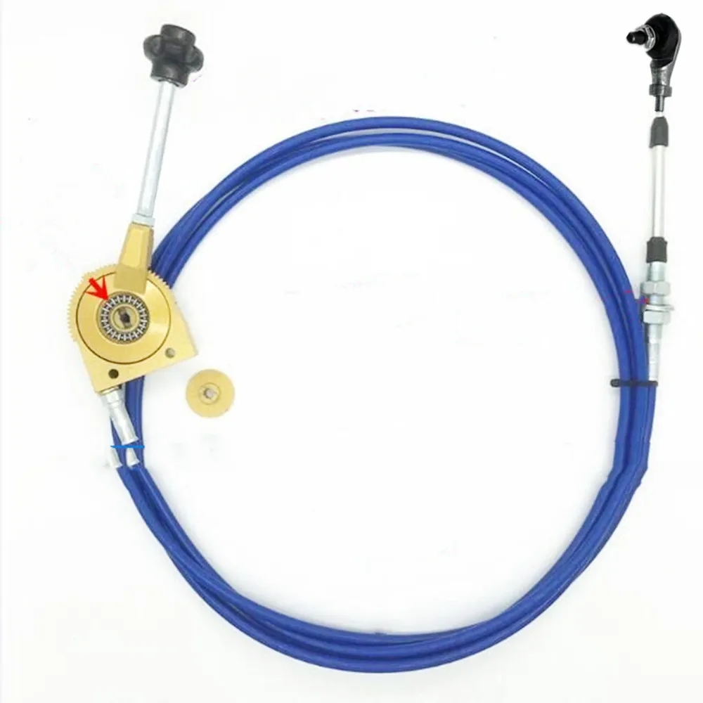 Controlador de cosechadora de barcos, excavadora Hitachi Komatsu Doosan Kobelco, reacondicionado con Cable Manual y Cable de acelerador modificado