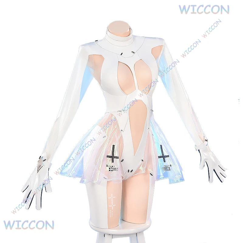 [CosRoom] أناشيرو سندريلا نيكي آلهة النصر التأثيرية فستان شعر مستعار الزي الأصلي زي الهالوين المرأة المثيرة Cl