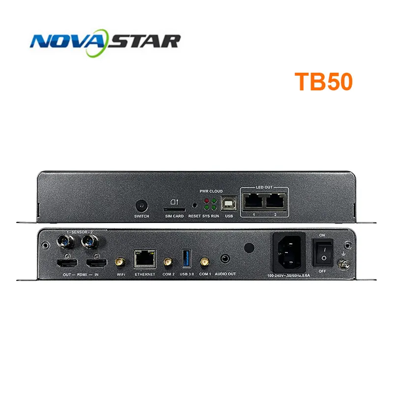 Novastar Asynchronous หลายกล่องสมาร์ททีวี TB1 TB2 TB30 TB40 TB60 Video Wall Led P2 P3 P4 P5