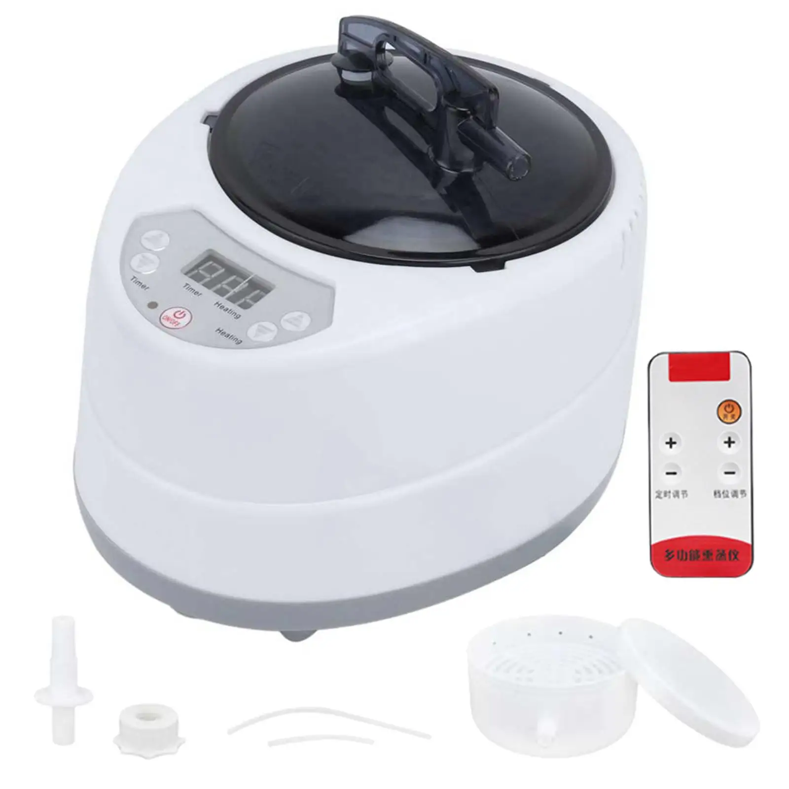 Steam Sauna Large Capacity Fumigation Steam Machine Home SPA Accessories EU Plug Lightweight 3 L Steam Pot Steam Generator