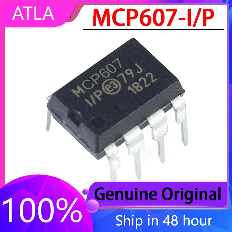 

5PCS Original MCP607-I/P MCP607 Inline Digital Operational Amplifier Chip DIP-8