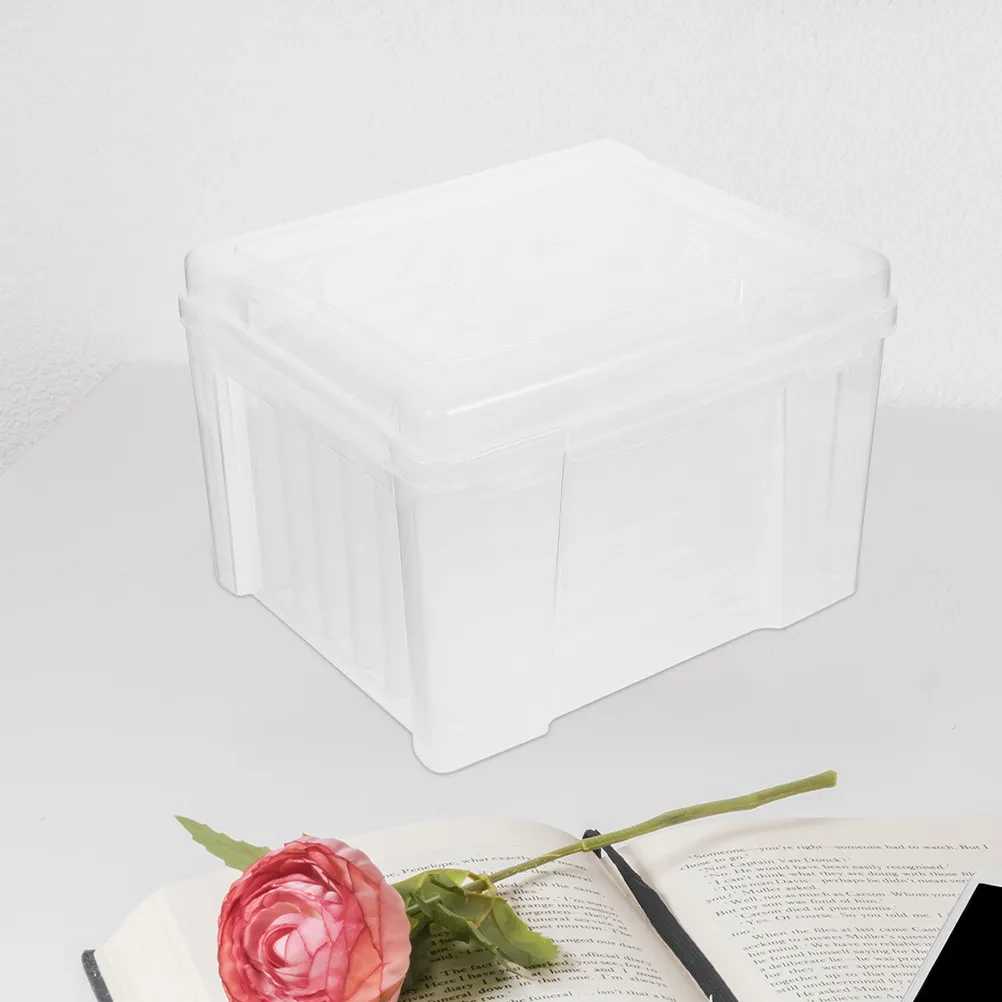 

Коробка для хранения фотографий, пластиковый органайзер со съемными разделителями, многофункциональный органайзер для фотографий, коробка для хранения документов большой вместимости