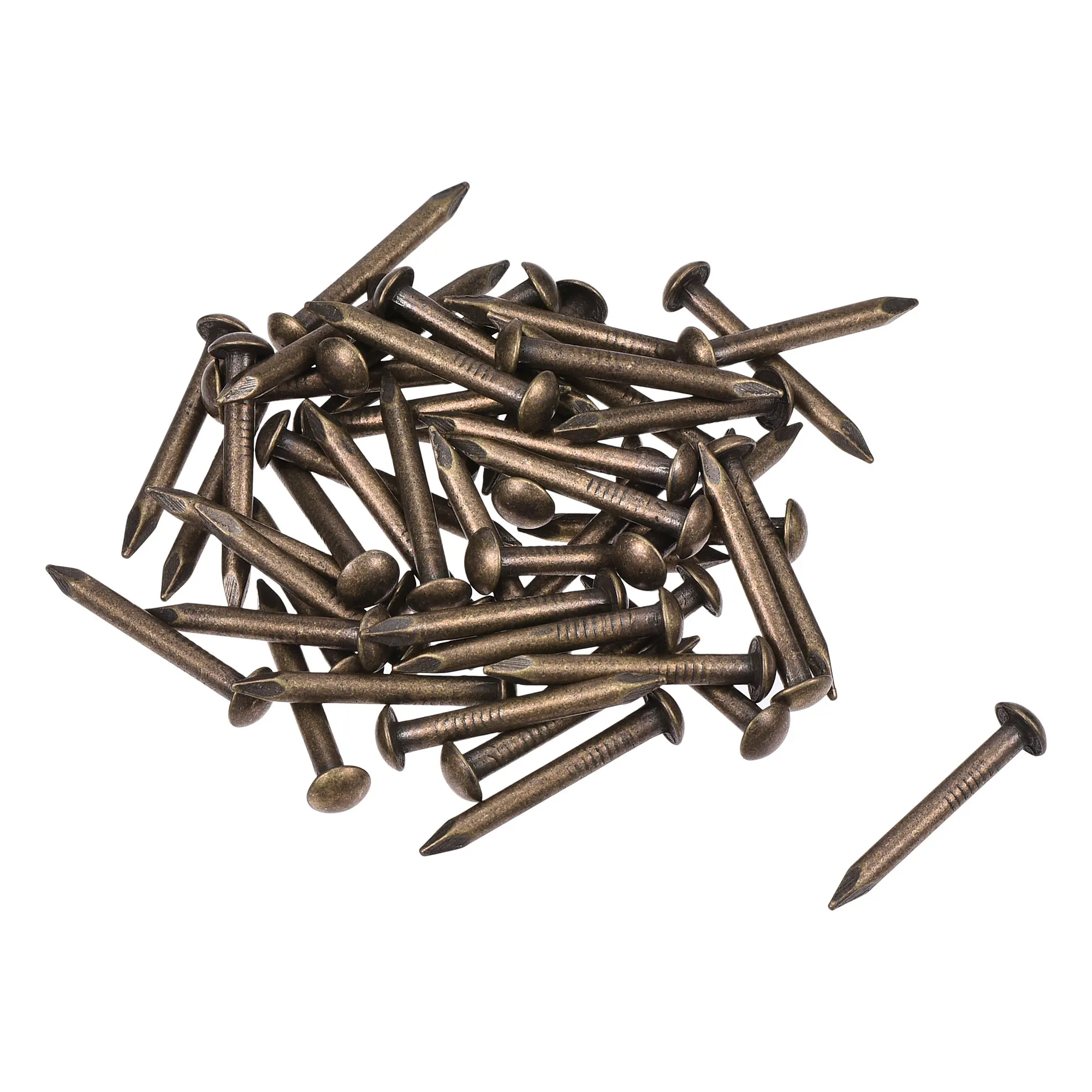 

Uxcell Small Tiny Brass Nails 2.8x25mm for DIY Wooden Hardware Accessories 50pcs